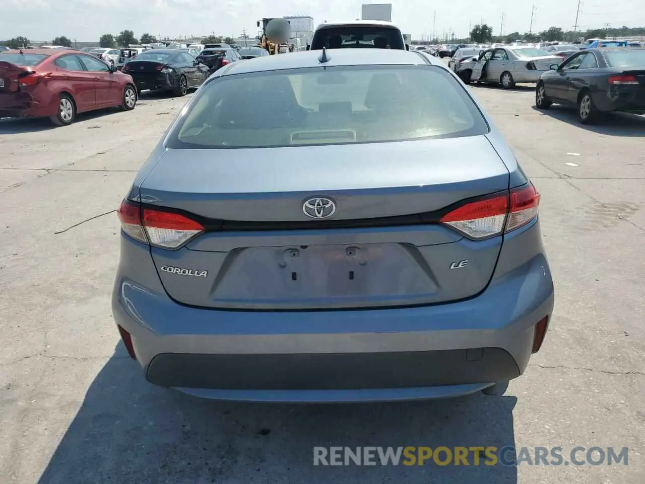 6 Photograph of a damaged car JTDEPRAE7LJ112048 TOYOTA COROLLA 2020