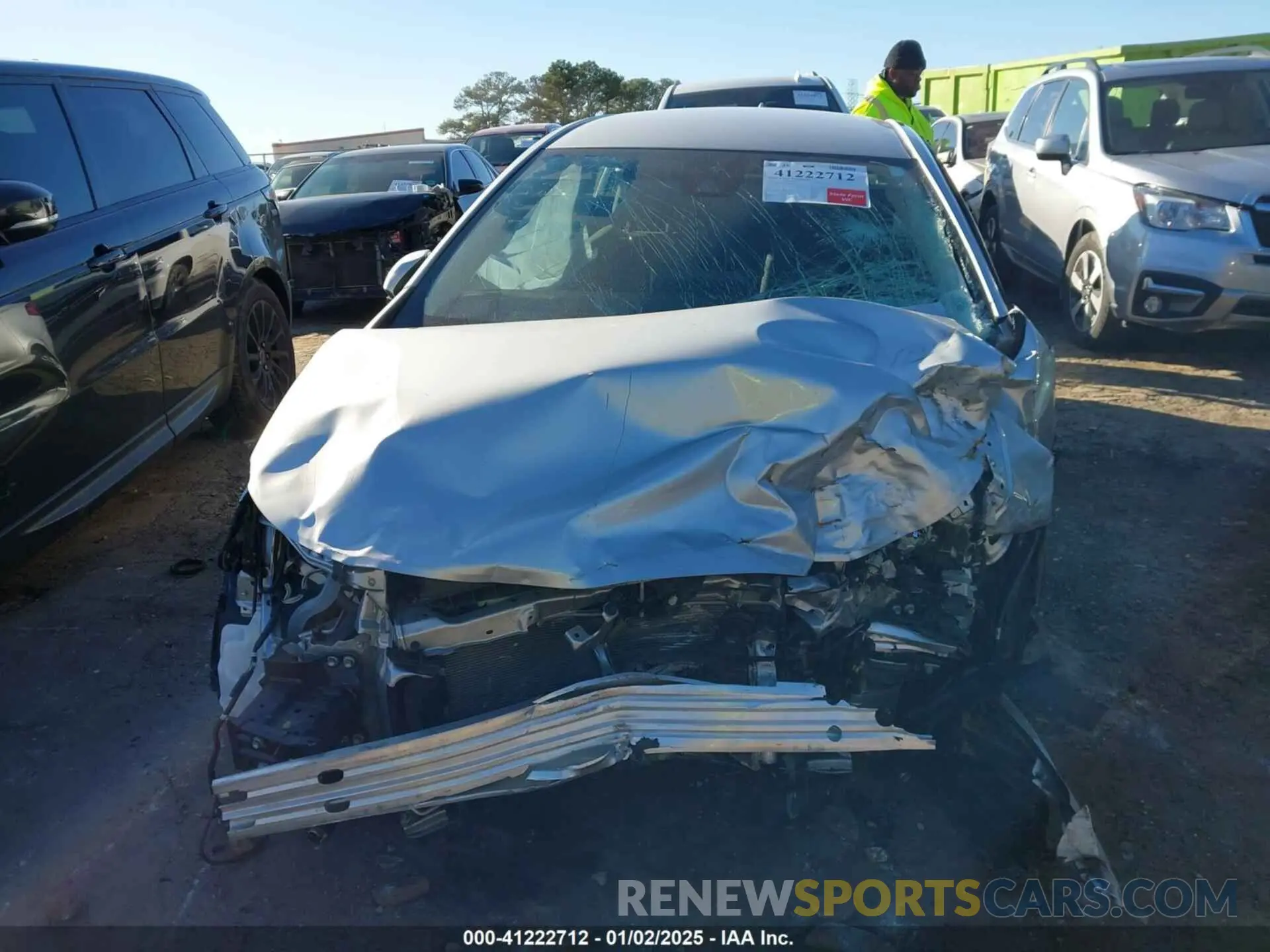 11 Photograph of a damaged car JTDEPRAE7LJ113796 TOYOTA COROLLA 2020