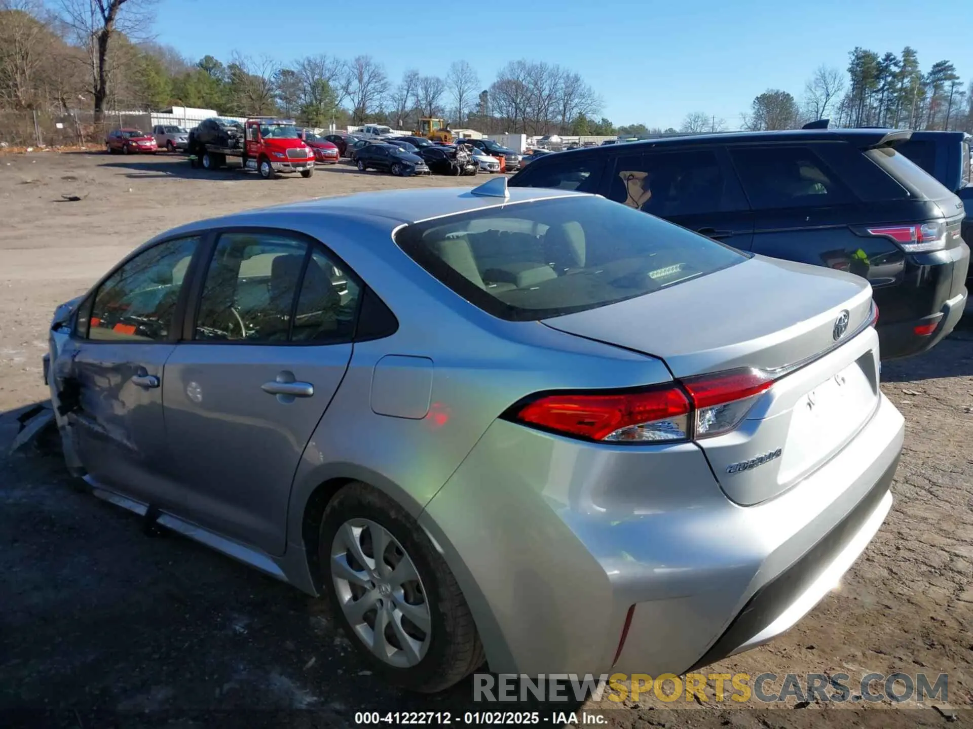 13 Photograph of a damaged car JTDEPRAE7LJ113796 TOYOTA COROLLA 2020