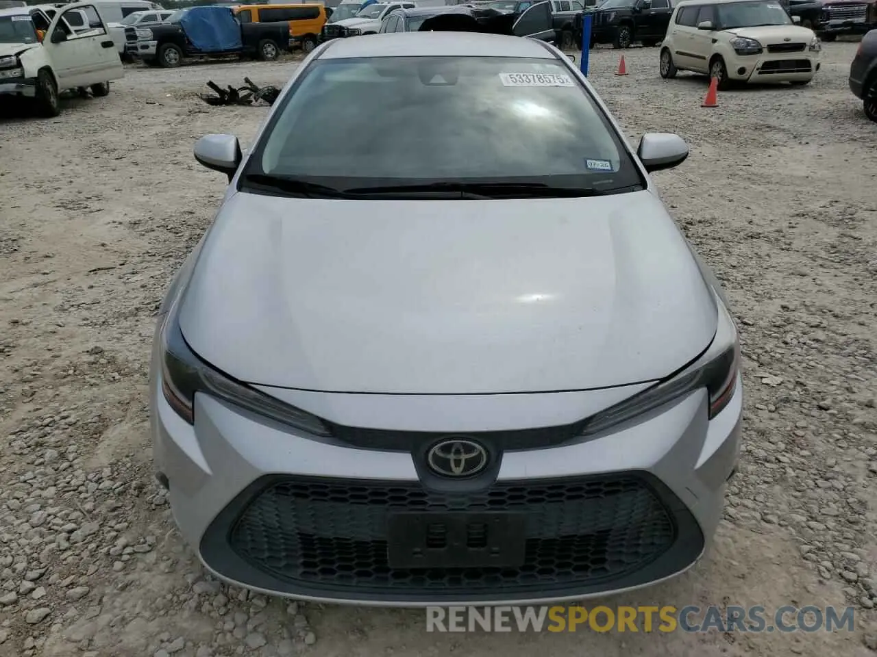 5 Photograph of a damaged car JTDEPRAE7LJ114754 TOYOTA COROLLA 2020
