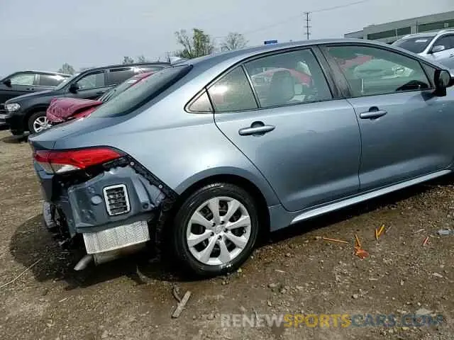 13 Photograph of a damaged car JTDEPRAE8LJ002240 TOYOTA COROLLA 2020