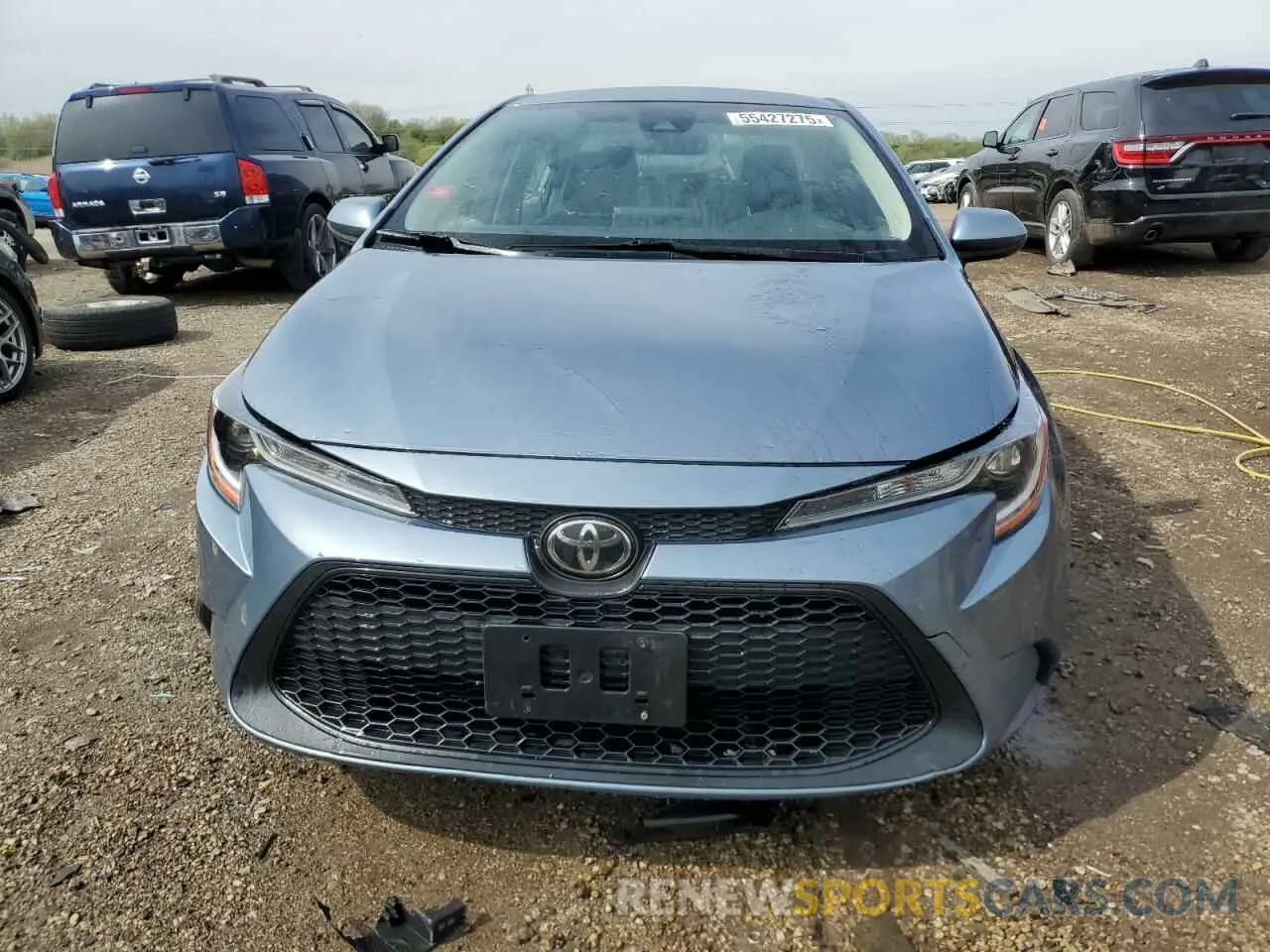 5 Photograph of a damaged car JTDEPRAE8LJ002240 TOYOTA COROLLA 2020