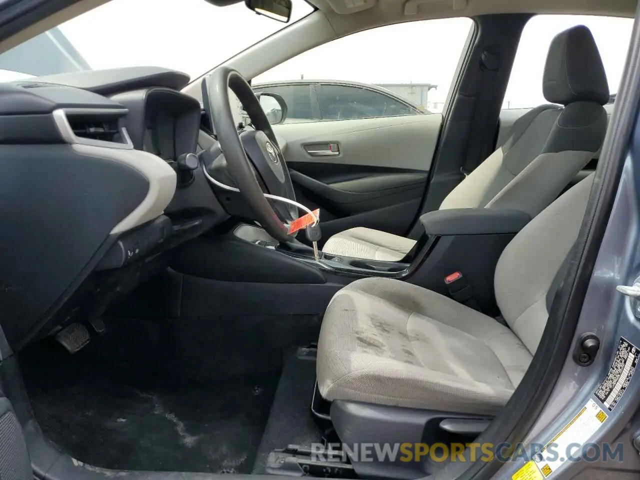 7 Photograph of a damaged car JTDEPRAE8LJ002240 TOYOTA COROLLA 2020