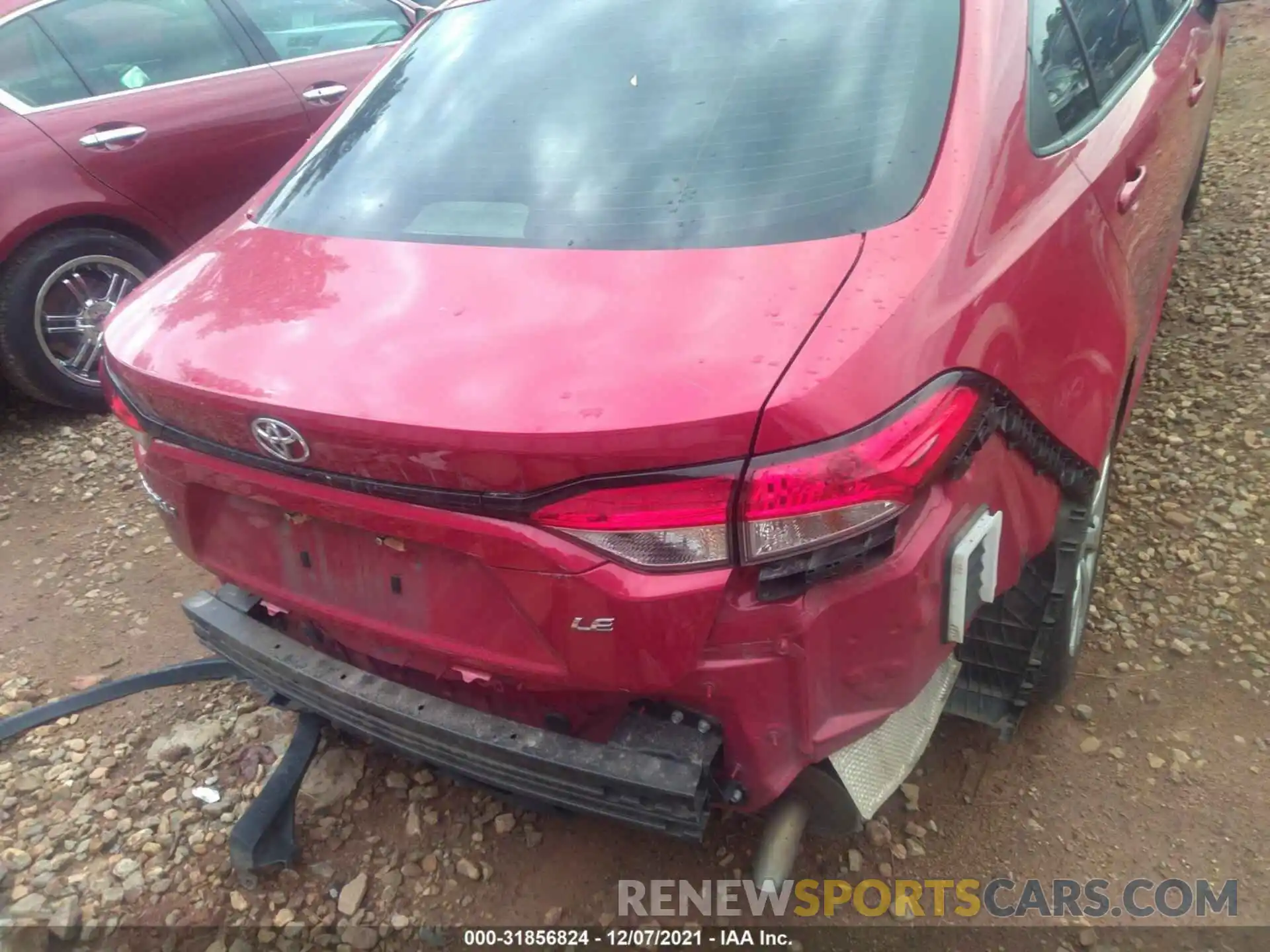 6 Photograph of a damaged car JTDEPRAE8LJ013125 TOYOTA COROLLA 2020