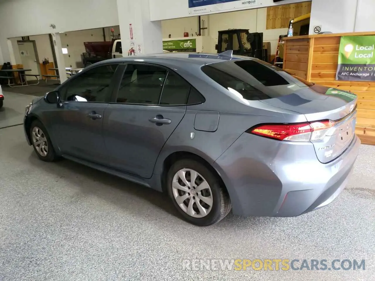 2 Photograph of a damaged car JTDEPRAE8LJ014792 TOYOTA COROLLA 2020