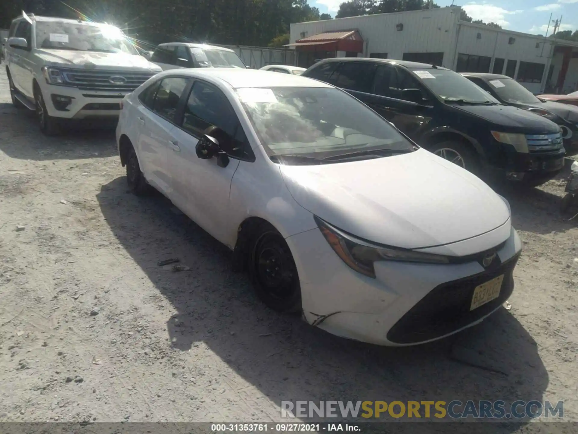 1 Photograph of a damaged car JTDEPRAE8LJ022388 TOYOTA COROLLA 2020