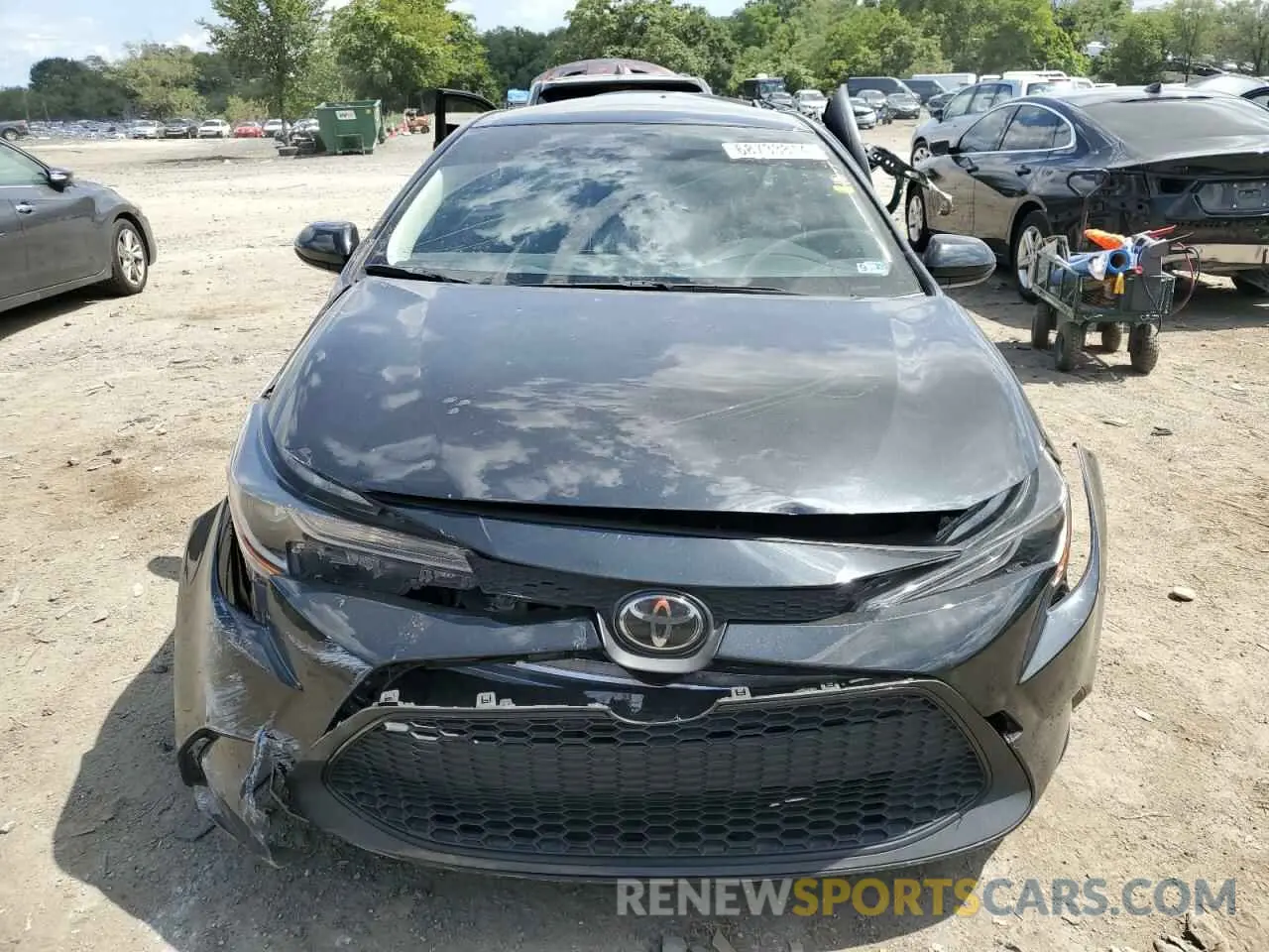 5 Photograph of a damaged car JTDEPRAE8LJ029213 TOYOTA COROLLA 2020