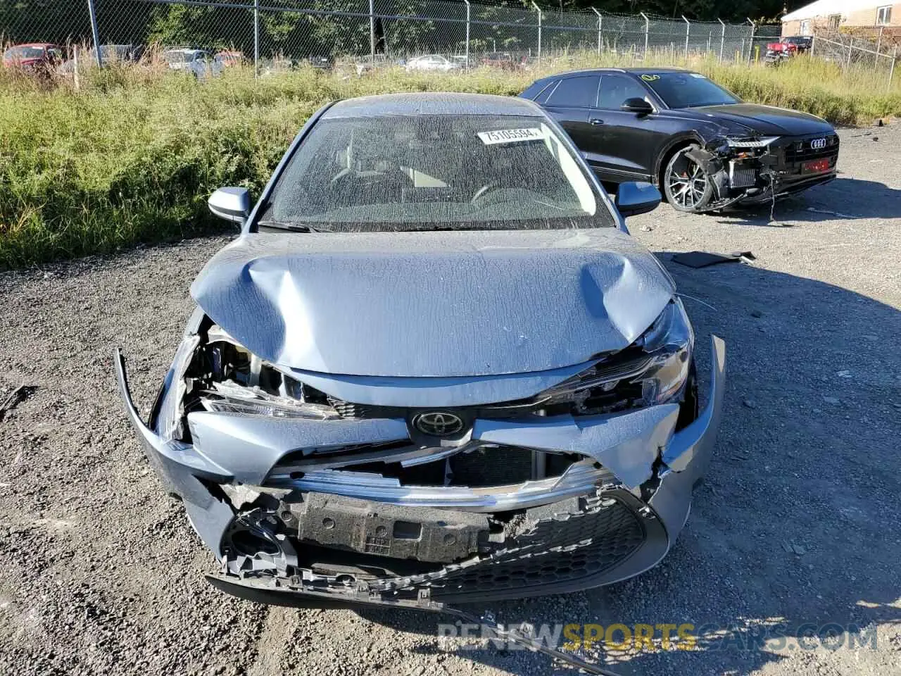 5 Photograph of a damaged car JTDEPRAE8LJ031396 TOYOTA COROLLA 2020