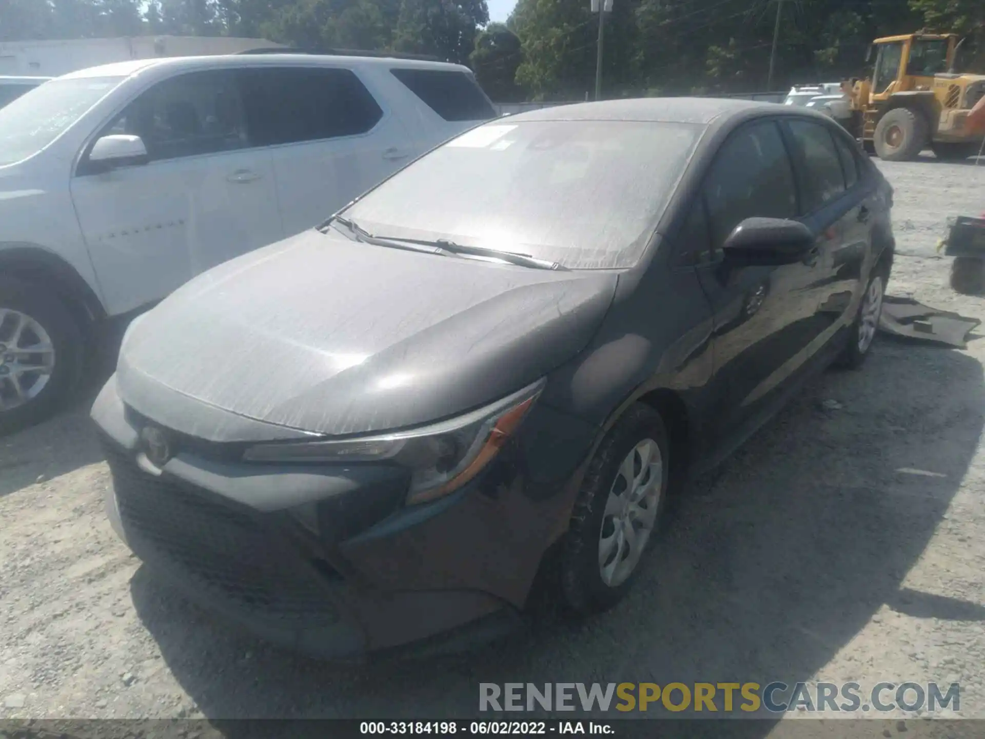 2 Photograph of a damaged car JTDEPRAE8LJ033567 TOYOTA COROLLA 2020