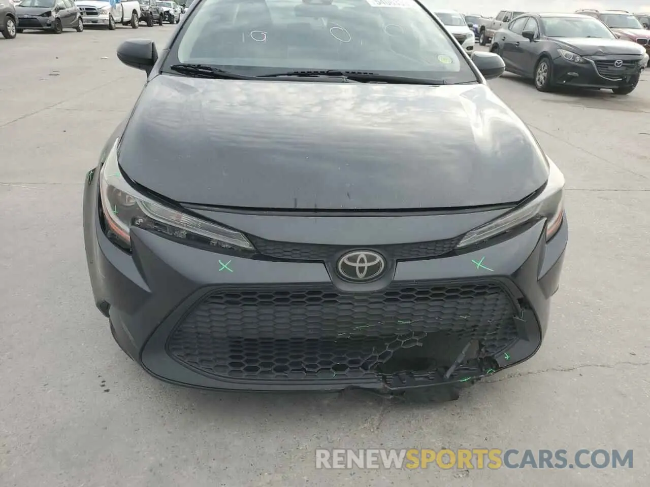 5 Photograph of a damaged car JTDEPRAE8LJ035657 TOYOTA COROLLA 2020
