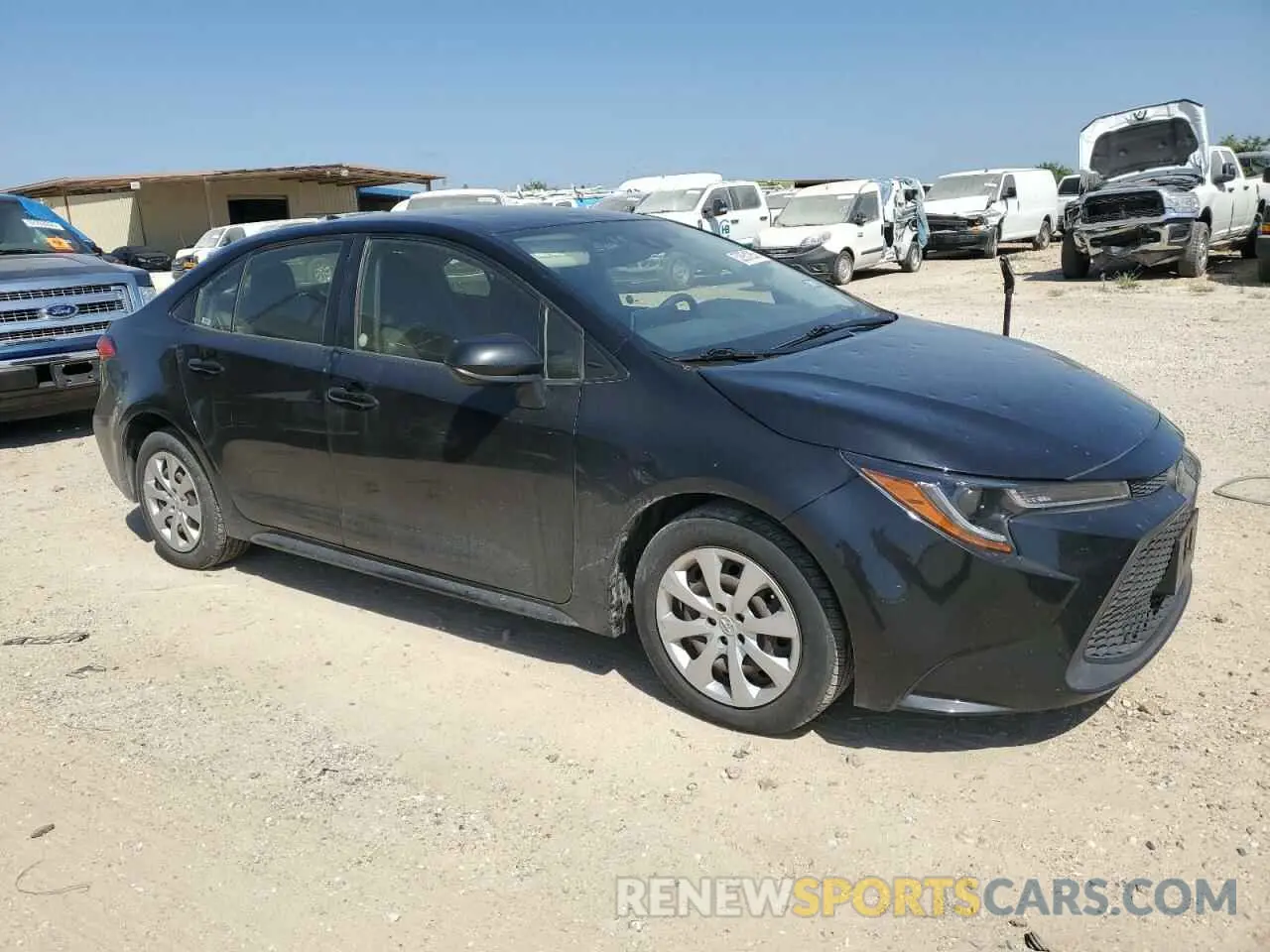 4 Photograph of a damaged car JTDEPRAE8LJ036873 TOYOTA COROLLA 2020