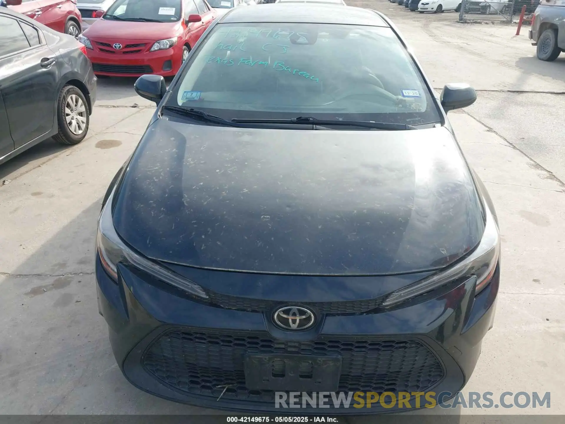 6 Photograph of a damaged car JTDEPRAE8LJ037666 TOYOTA COROLLA 2020