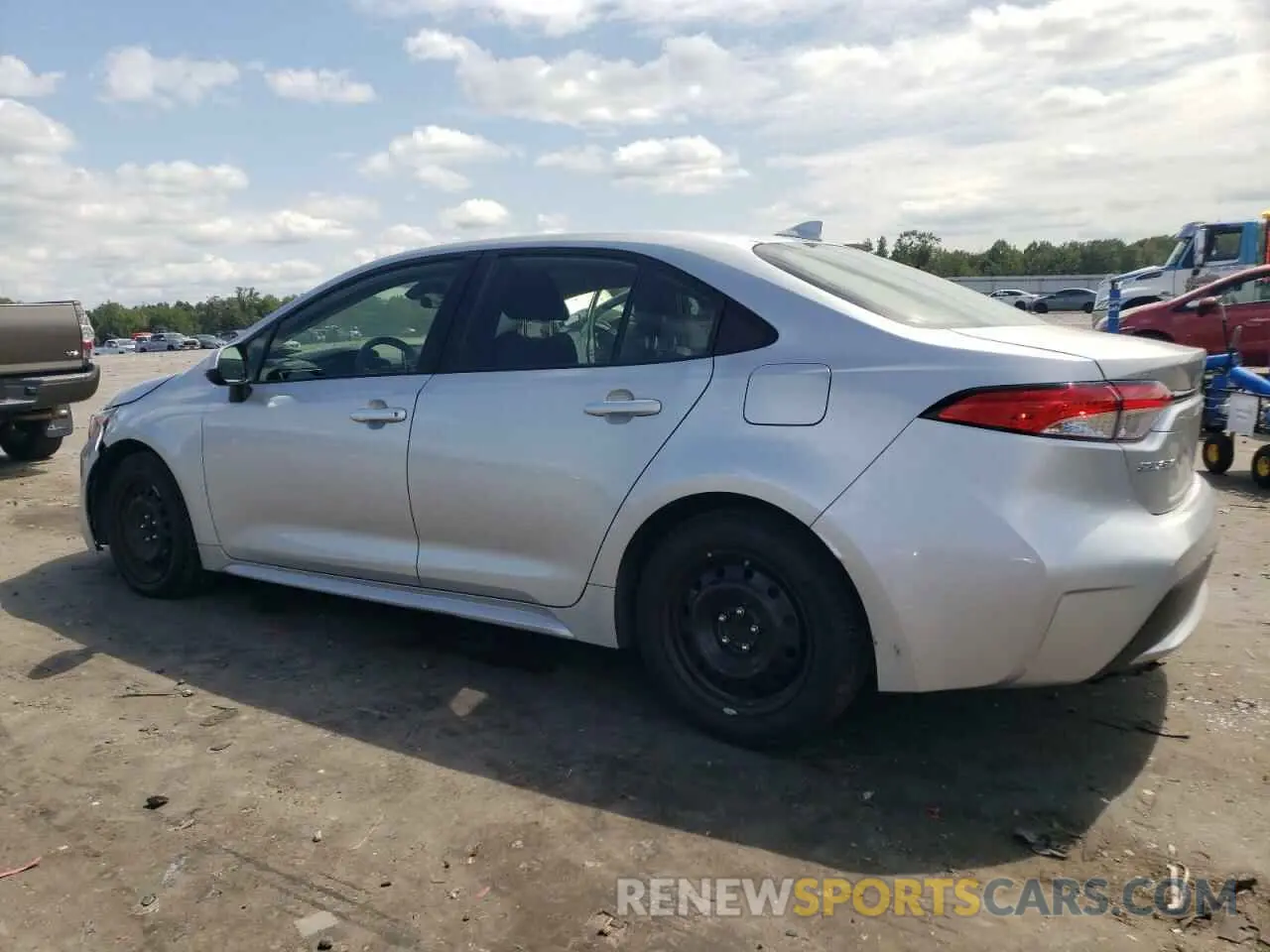 2 Photograph of a damaged car JTDEPRAE8LJ039420 TOYOTA COROLLA 2020