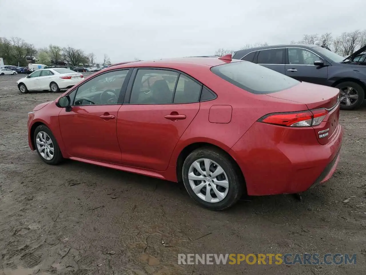 2 Photograph of a damaged car JTDEPRAE8LJ039725 TOYOTA COROLLA 2020