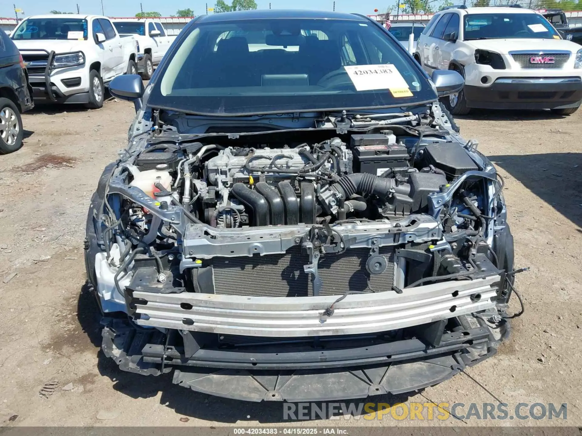 13 Photograph of a damaged car JTDEPRAE8LJ041877 TOYOTA COROLLA 2020