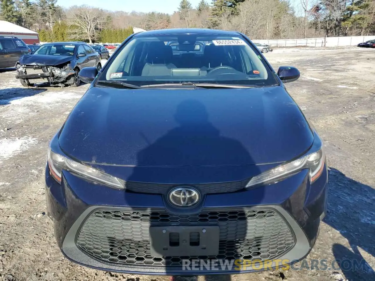 5 Photograph of a damaged car JTDEPRAE8LJ048814 TOYOTA COROLLA 2020