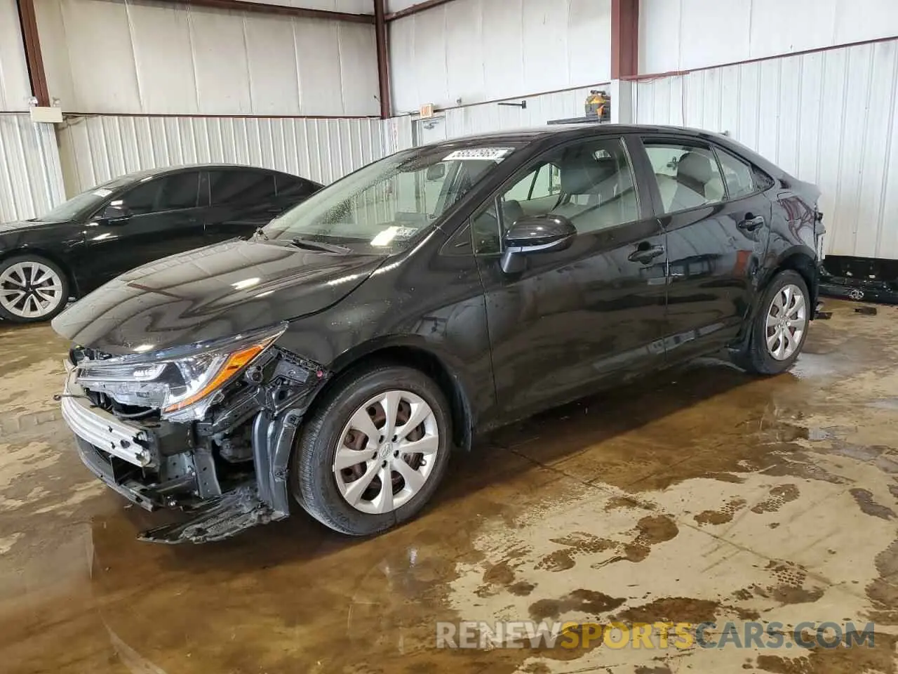 1 Photograph of a damaged car JTDEPRAE8LJ071560 TOYOTA COROLLA 2020