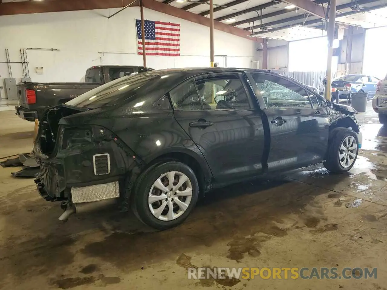 3 Photograph of a damaged car JTDEPRAE8LJ071560 TOYOTA COROLLA 2020
