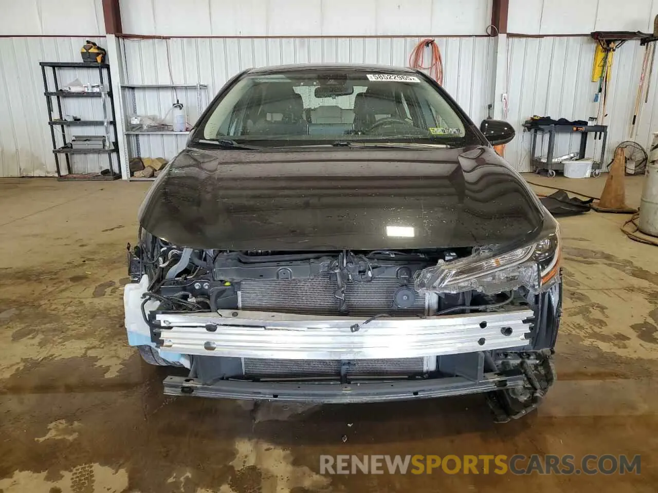 5 Photograph of a damaged car JTDEPRAE8LJ071560 TOYOTA COROLLA 2020