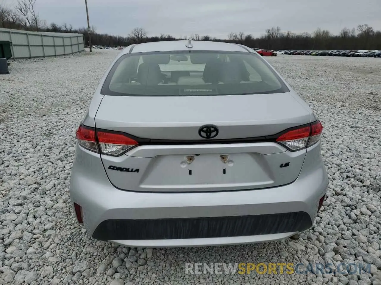 6 Photograph of a damaged car JTDEPRAE8LJ072840 TOYOTA COROLLA 2020