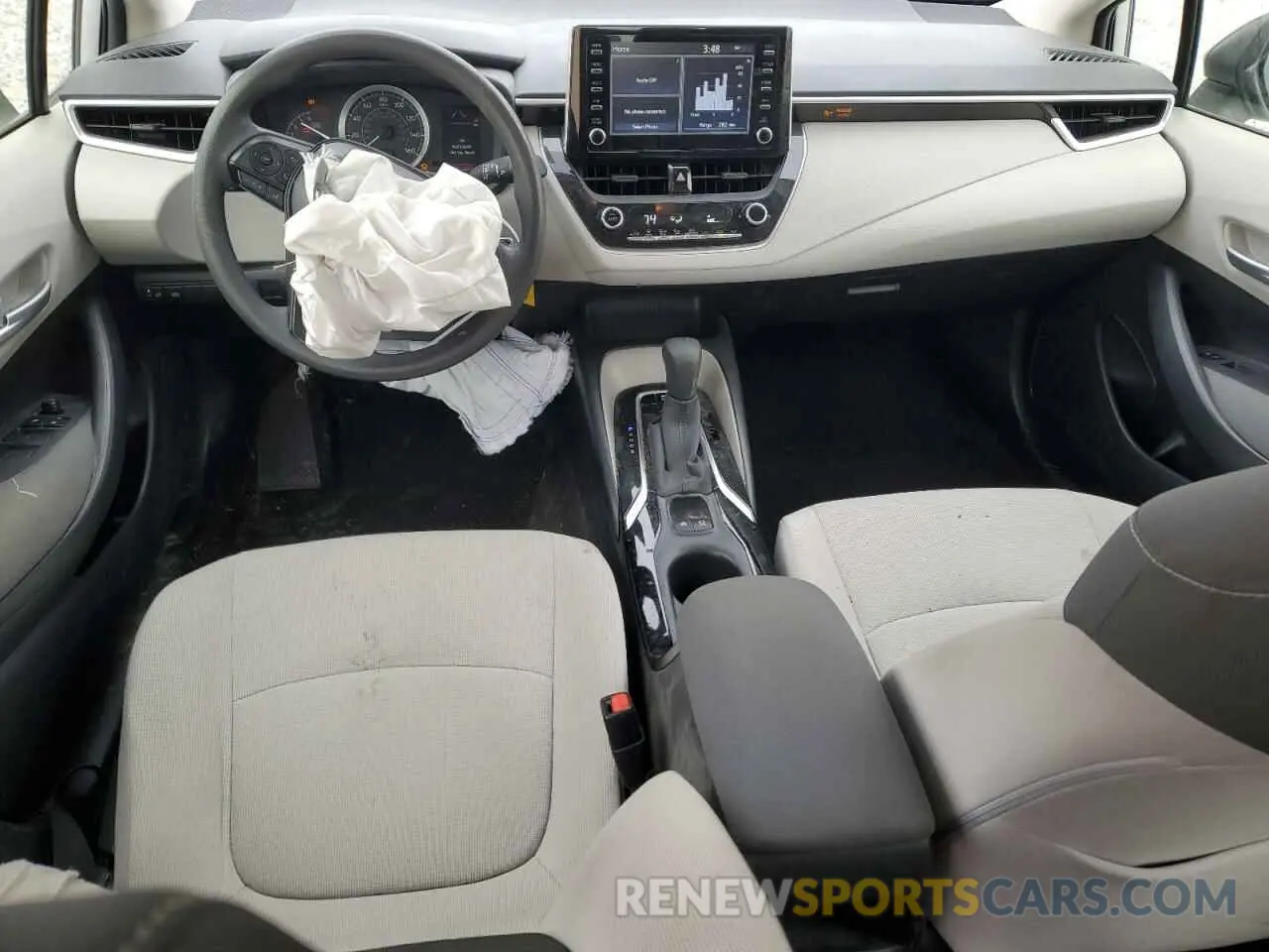 8 Photograph of a damaged car JTDEPRAE8LJ072840 TOYOTA COROLLA 2020
