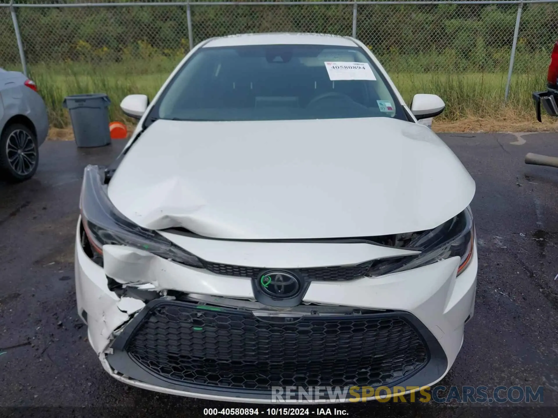 12 Photograph of a damaged car JTDEPRAE8LJ073860 TOYOTA COROLLA 2020