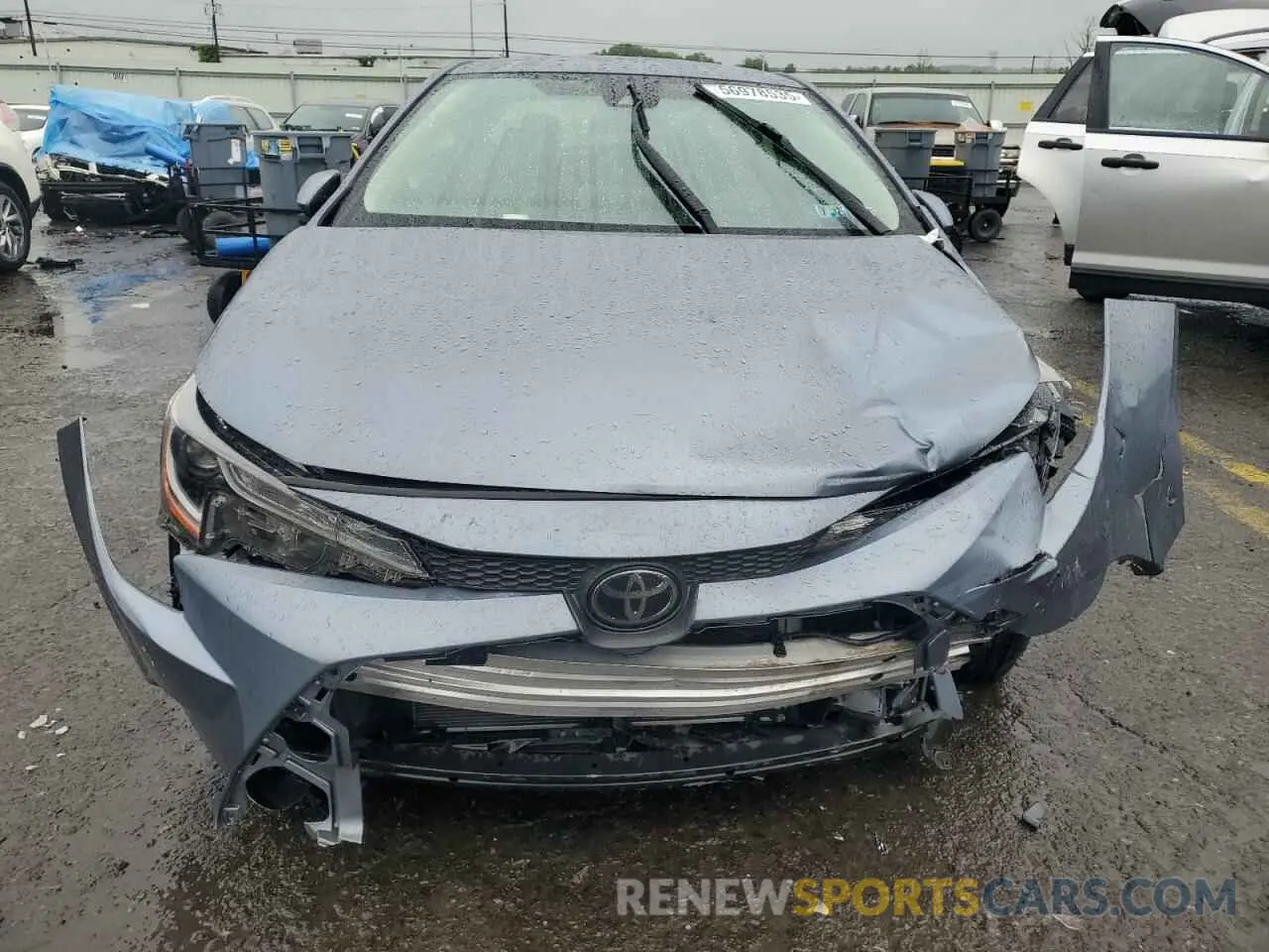 5 Photograph of a damaged car JTDEPRAE8LJ092019 TOYOTA COROLLA 2020