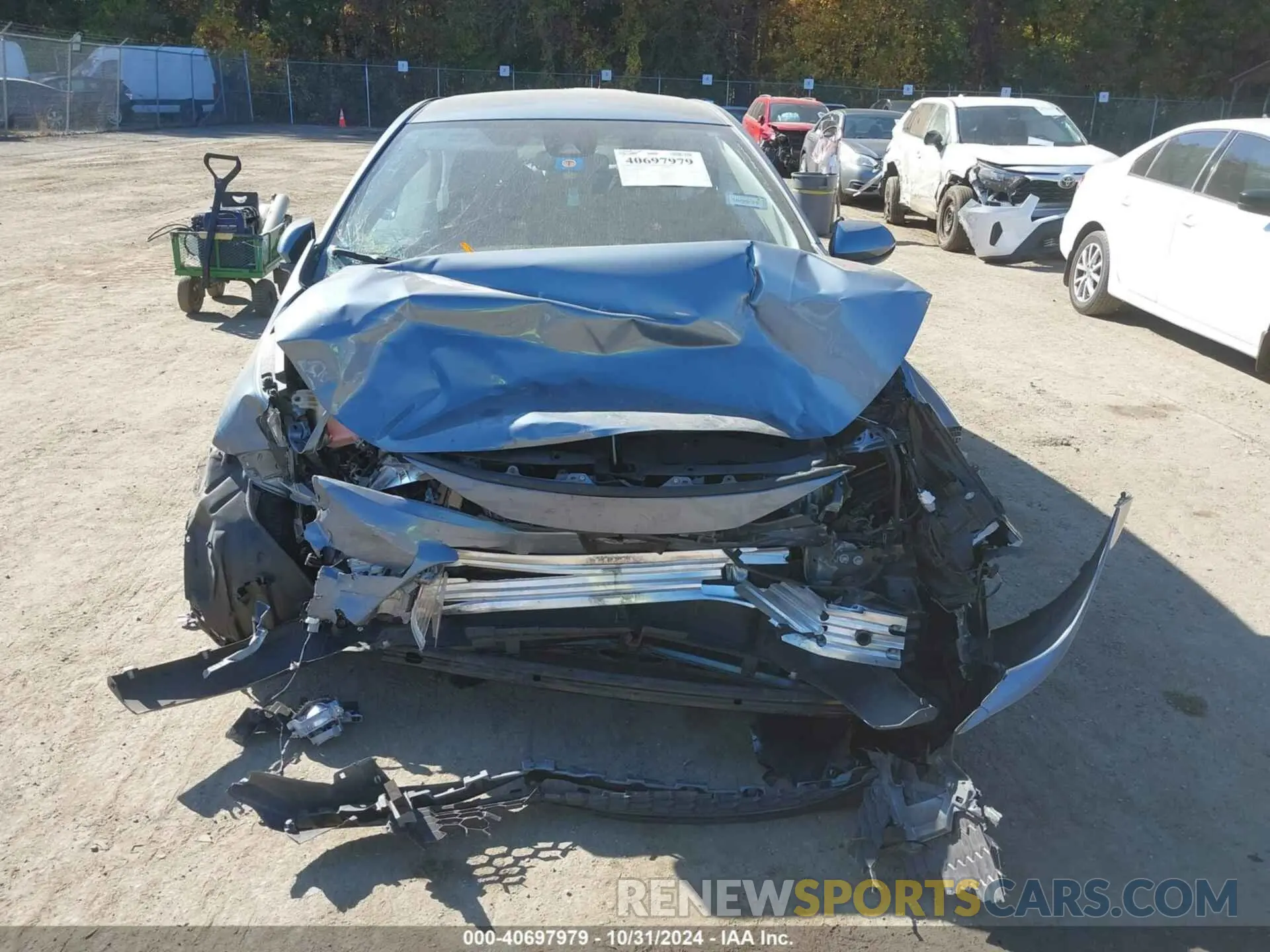 13 Photograph of a damaged car JTDEPRAE8LJ106744 TOYOTA COROLLA 2020