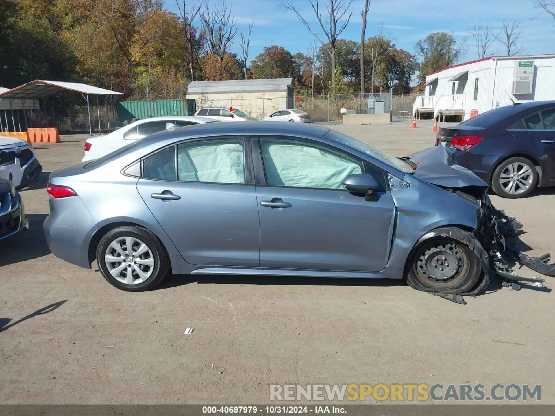 14 Photograph of a damaged car JTDEPRAE8LJ106744 TOYOTA COROLLA 2020