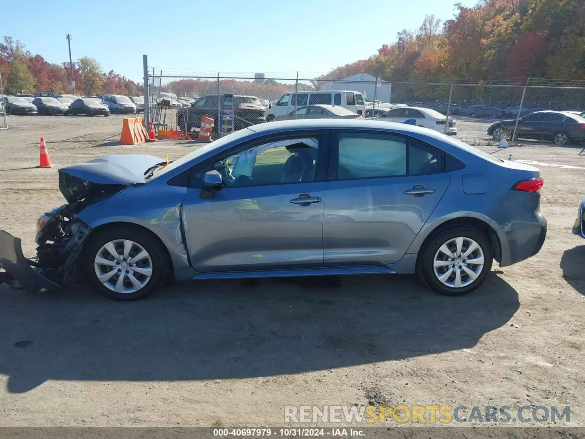 15 Photograph of a damaged car JTDEPRAE8LJ106744 TOYOTA COROLLA 2020