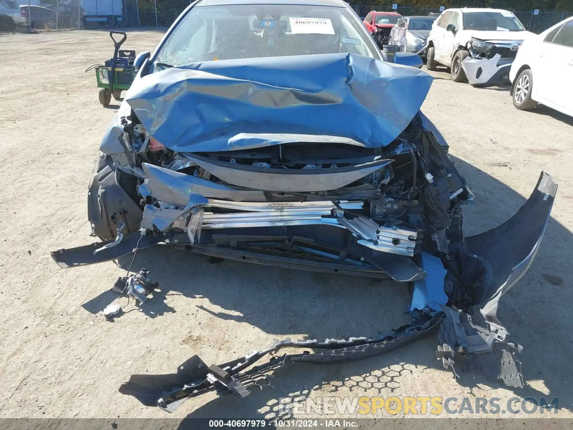 6 Photograph of a damaged car JTDEPRAE8LJ106744 TOYOTA COROLLA 2020