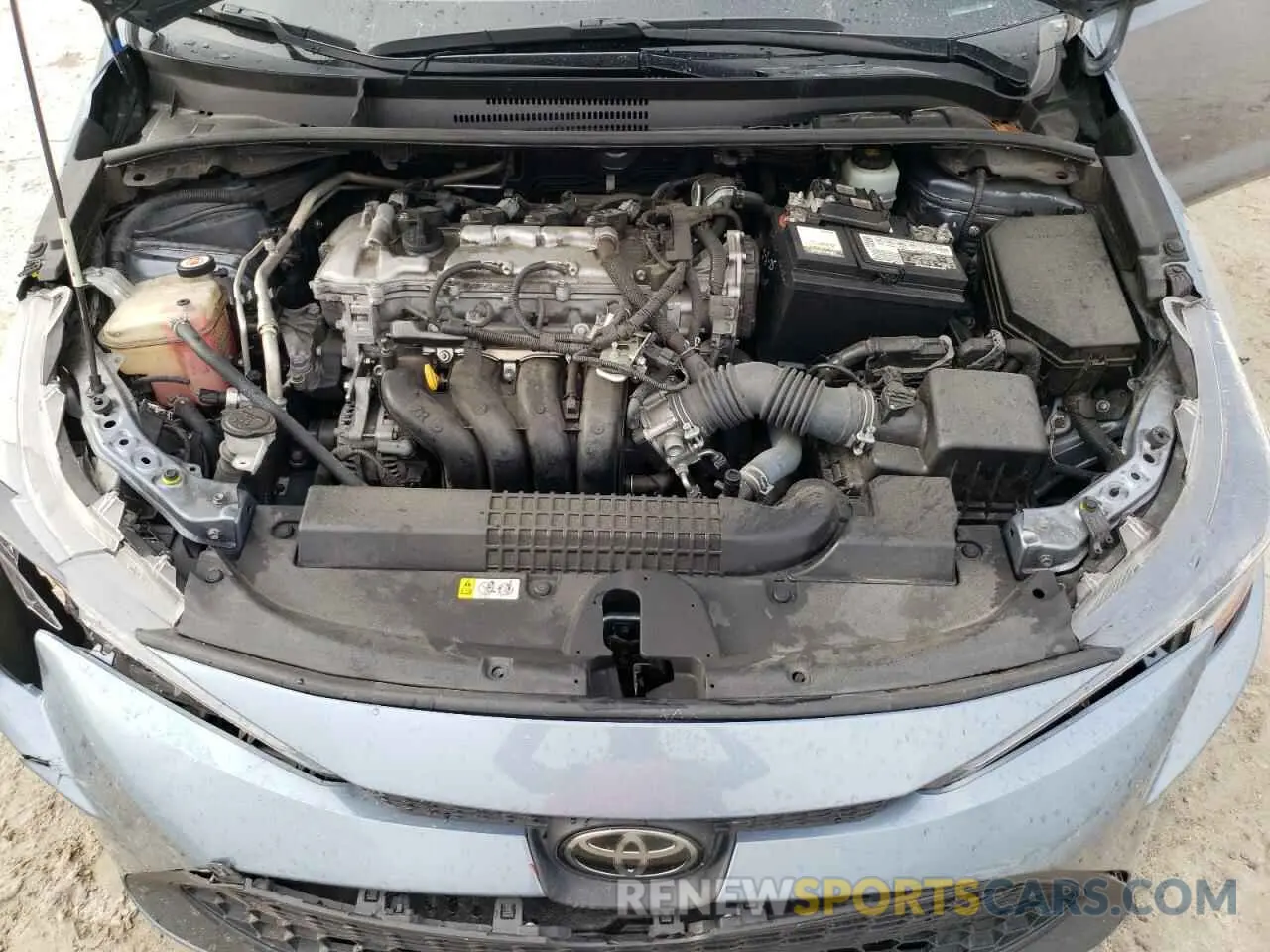 13 Photograph of a damaged car JTDEPRAE8LJ113533 TOYOTA COROLLA 2020