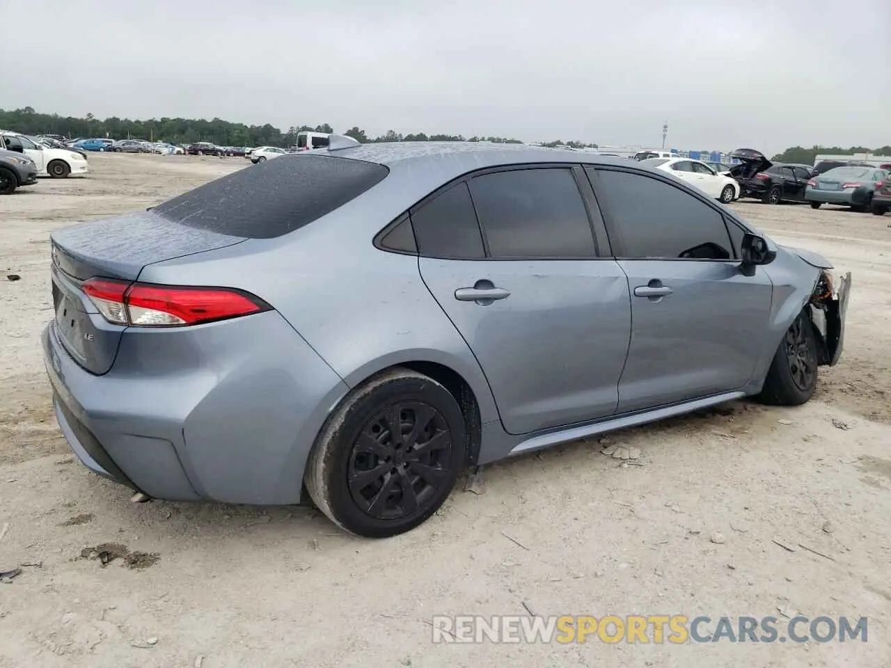 3 Photograph of a damaged car JTDEPRAE8LJ113533 TOYOTA COROLLA 2020
