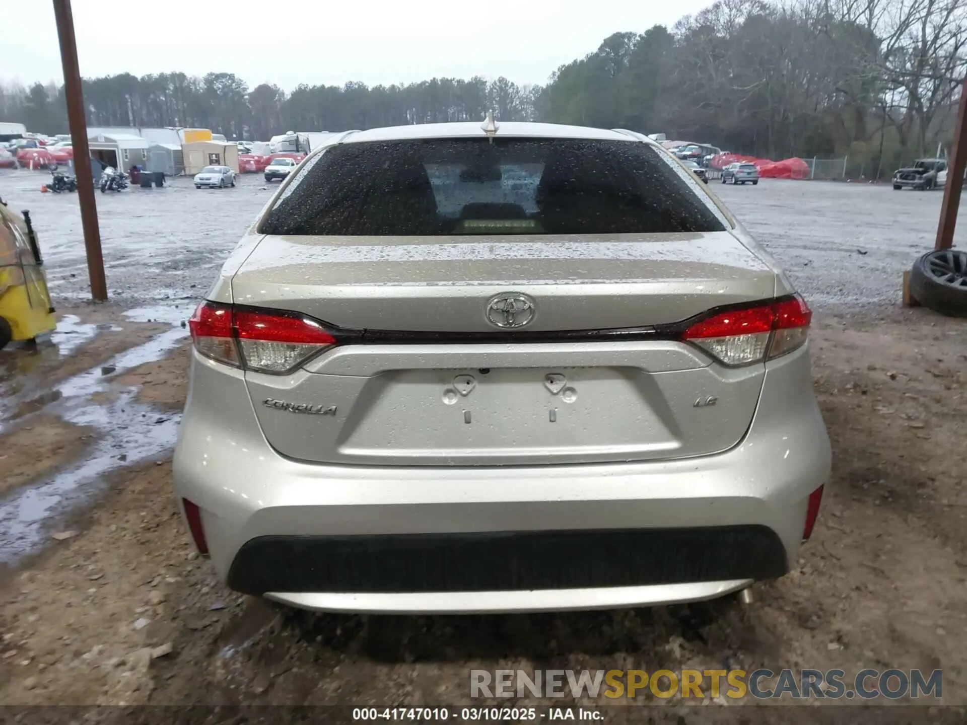 16 Photograph of a damaged car JTDEPRAE8LJ113550 TOYOTA COROLLA 2020