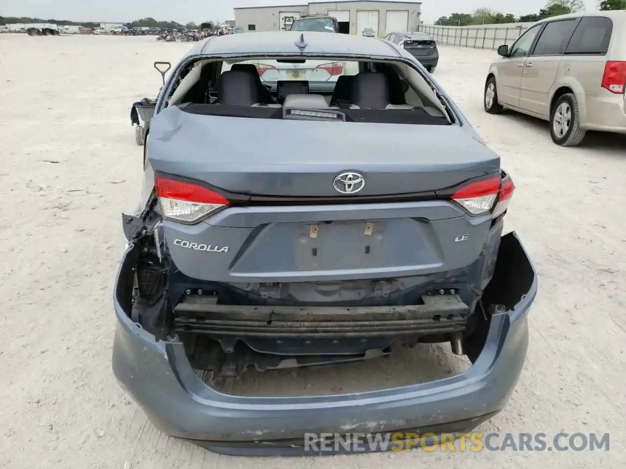 9 Photograph of a damaged car JTDEPRAE9LJ003512 TOYOTA COROLLA 2020