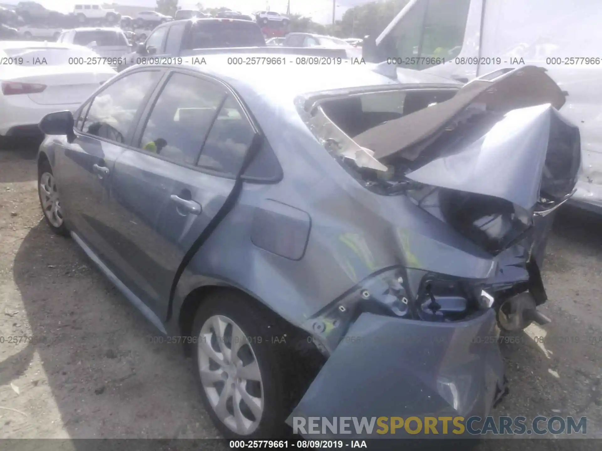 3 Photograph of a damaged car JTDEPRAE9LJ004918 TOYOTA COROLLA 2020