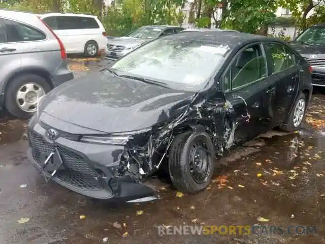 2 Photograph of a damaged car JTDEPRAE9LJ007186 TOYOTA COROLLA 2020