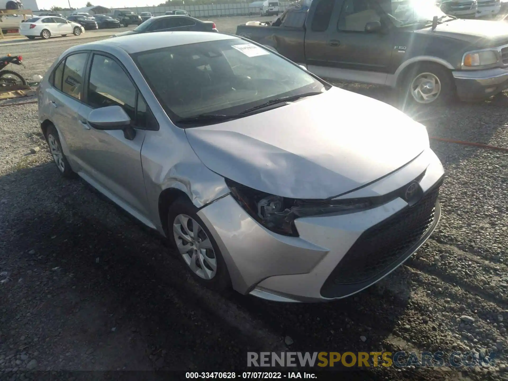 6 Photograph of a damaged car JTDEPRAE9LJ019838 TOYOTA COROLLA 2020