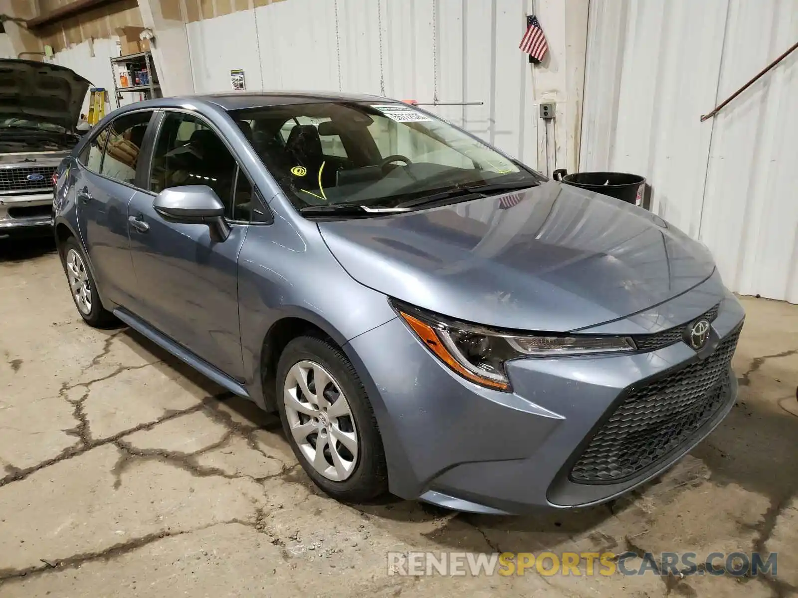 1 Photograph of a damaged car JTDEPRAE9LJ022688 TOYOTA COROLLA 2020