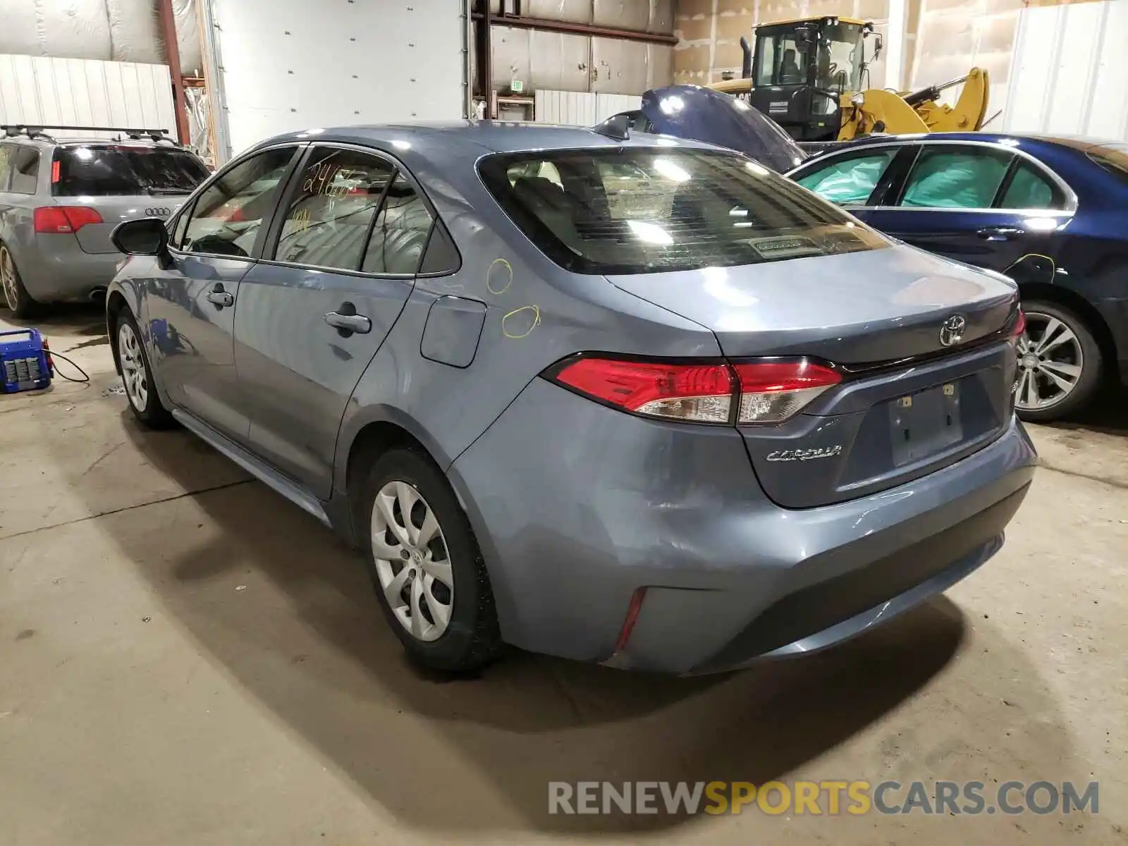 3 Photograph of a damaged car JTDEPRAE9LJ022688 TOYOTA COROLLA 2020