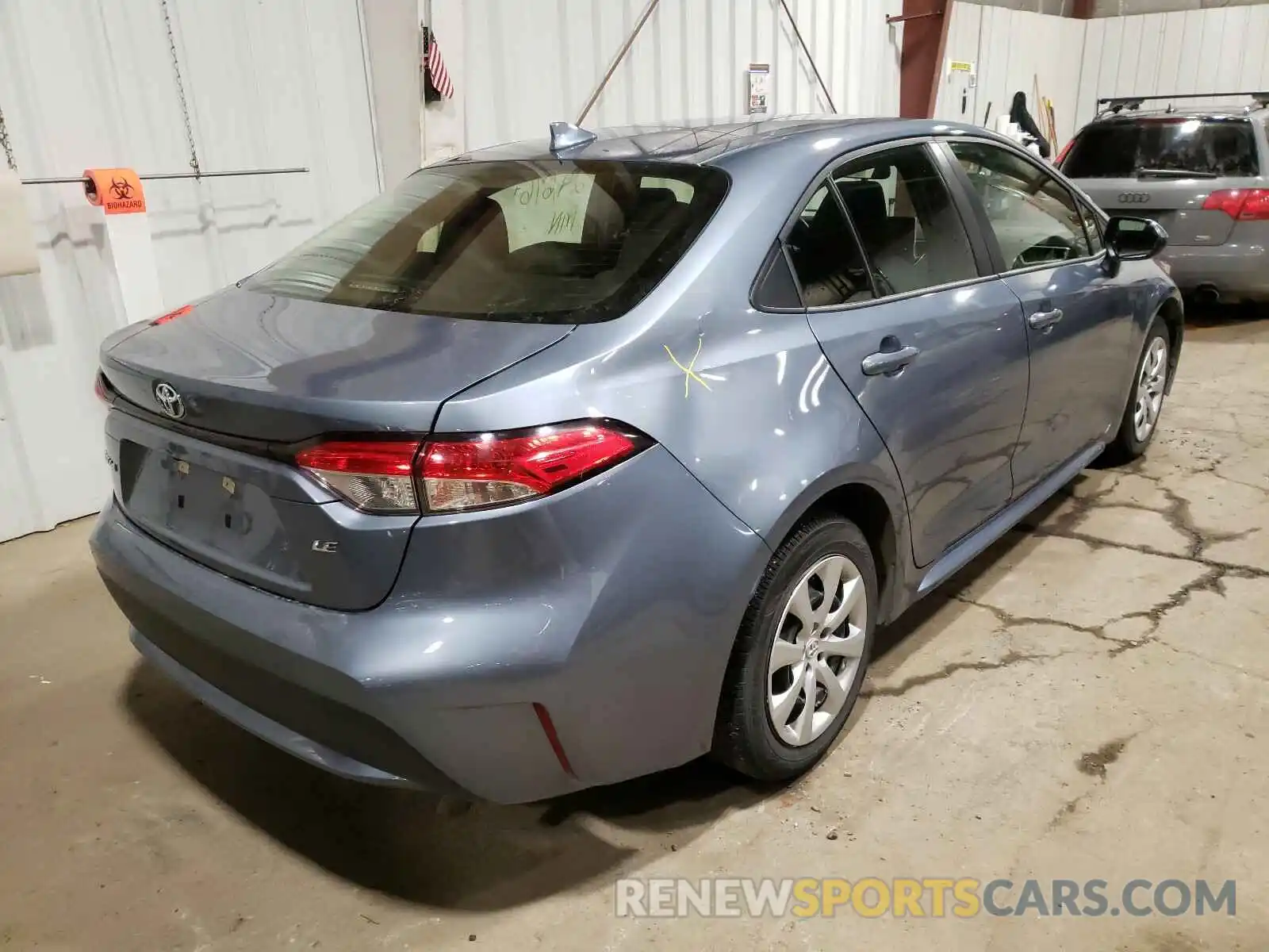 4 Photograph of a damaged car JTDEPRAE9LJ022688 TOYOTA COROLLA 2020