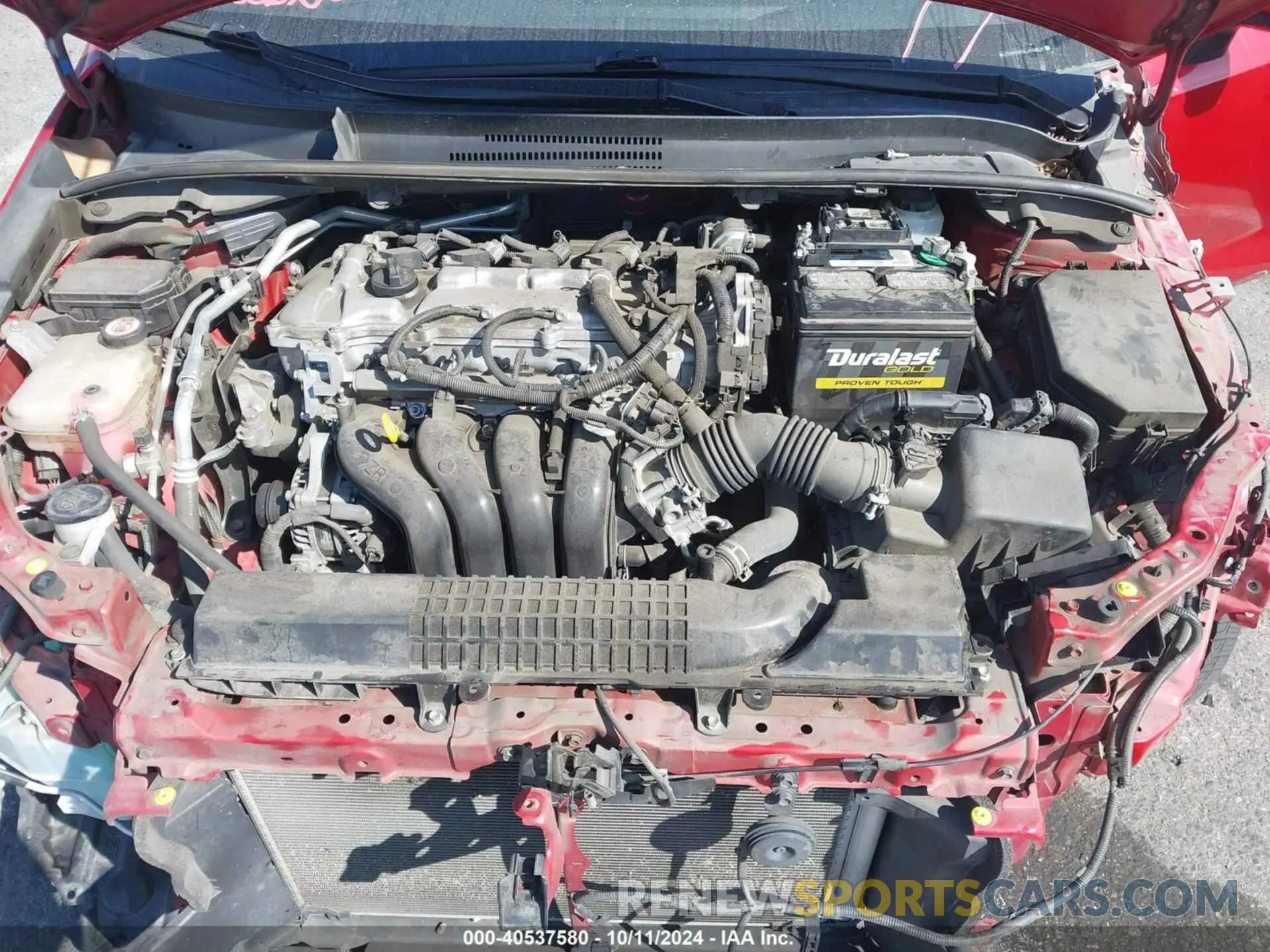 10 Photograph of a damaged car JTDEPRAE9LJ022870 TOYOTA COROLLA 2020