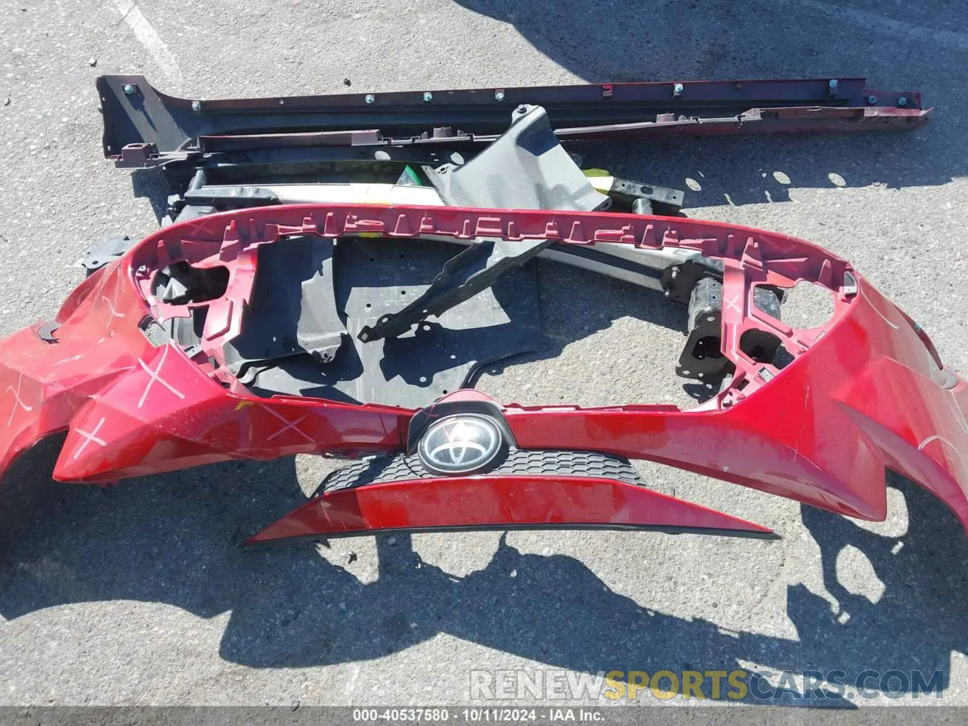 12 Photograph of a damaged car JTDEPRAE9LJ022870 TOYOTA COROLLA 2020