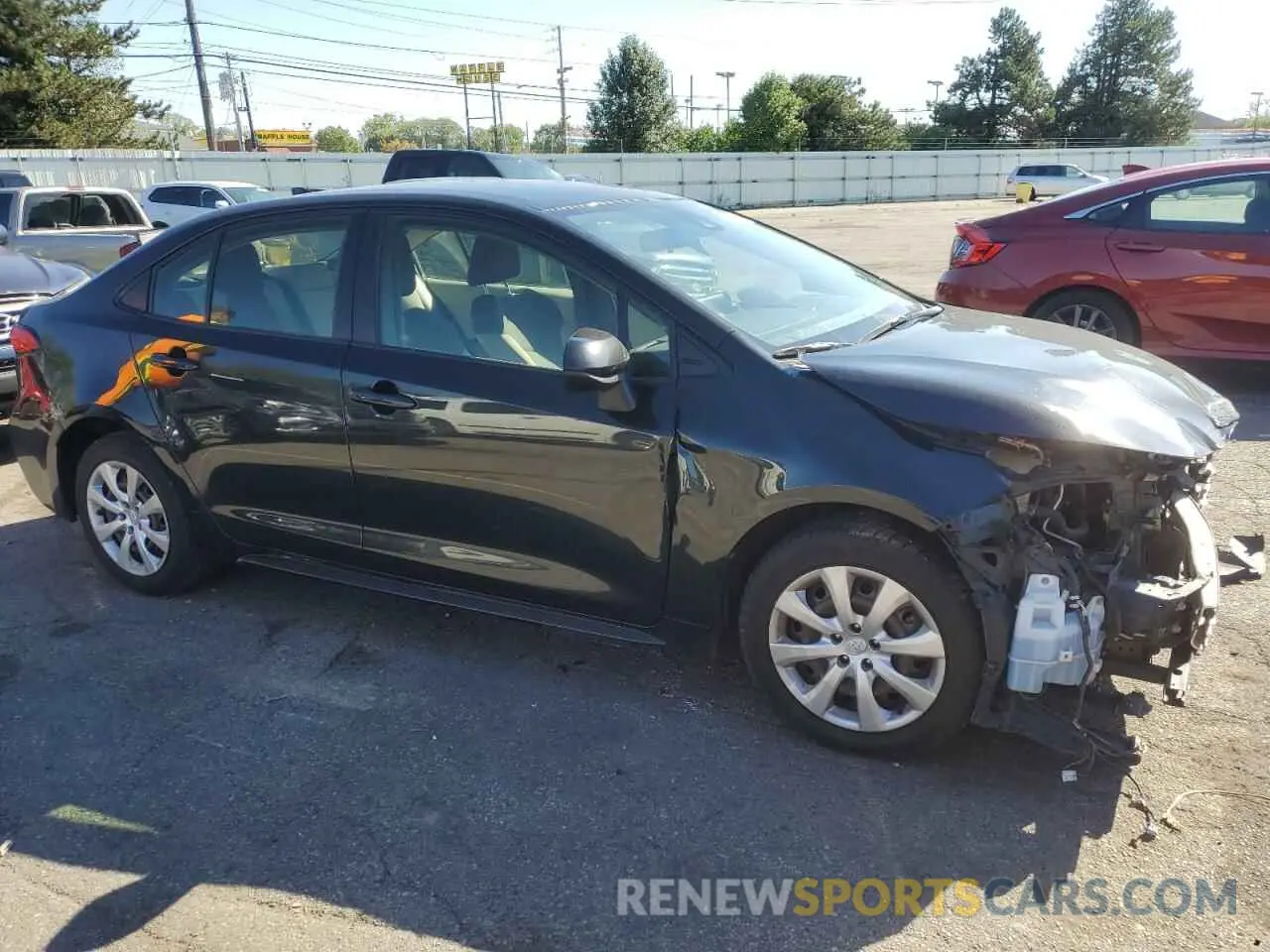 4 Photograph of a damaged car JTDEPRAE9LJ023680 TOYOTA COROLLA 2020