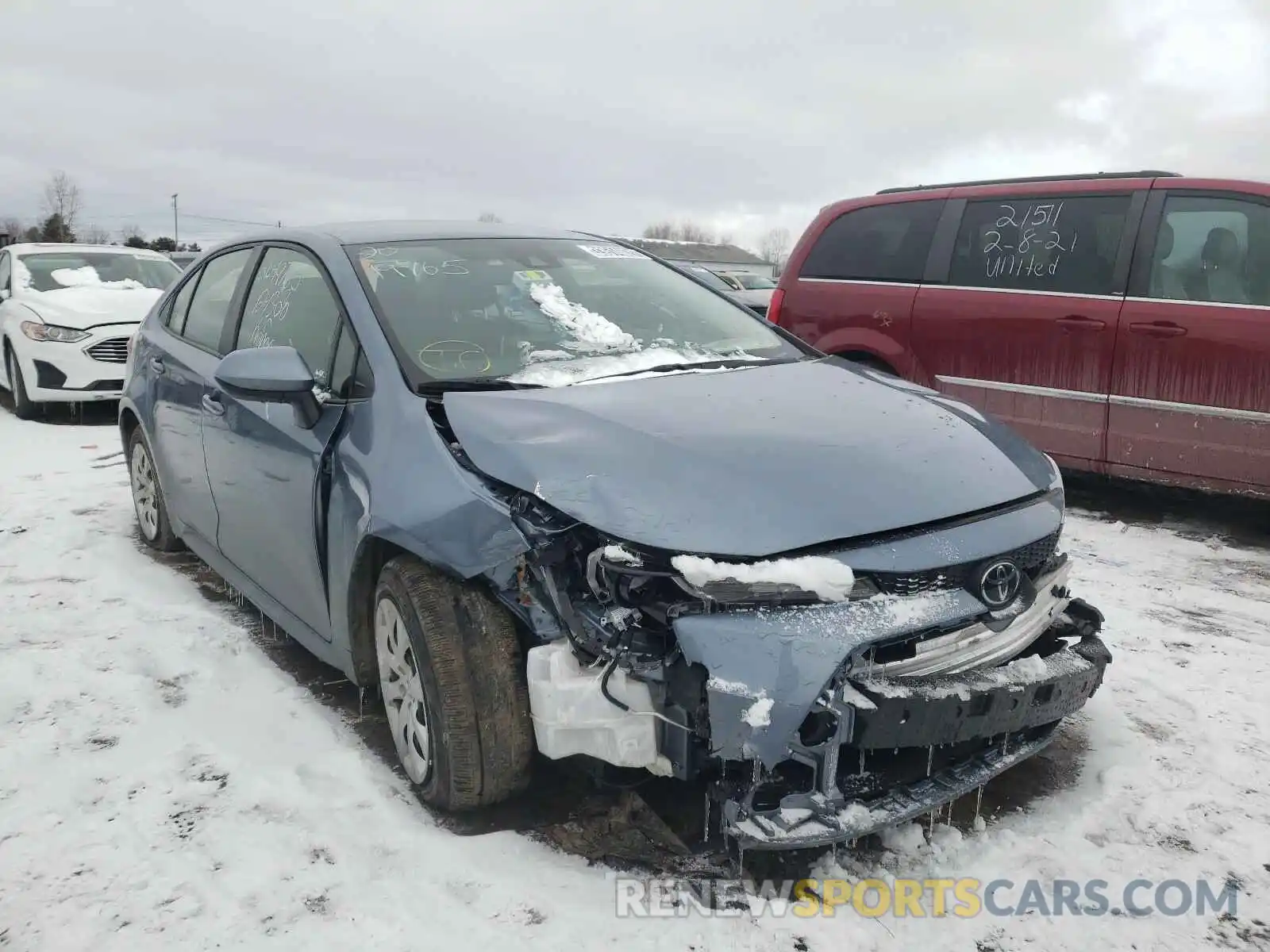 9 Photograph of a damaged car JTDEPRAE9LJ033285 TOYOTA COROLLA 2020