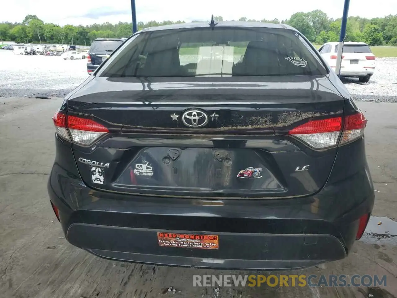 6 Photograph of a damaged car JTDEPRAE9LJ037031 TOYOTA COROLLA 2020