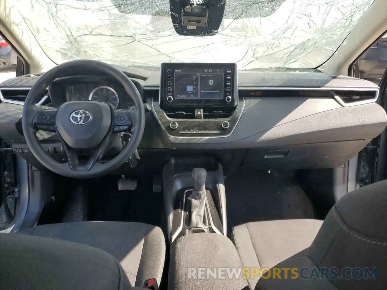 8 Photograph of a damaged car JTDEPRAE9LJ038714 TOYOTA COROLLA 2020