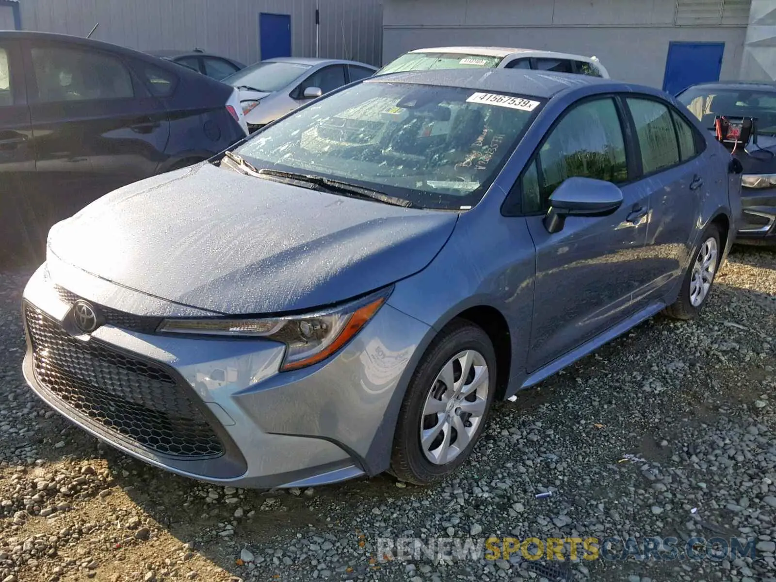 2 Photograph of a damaged car JTDEPRAE9LJ038941 TOYOTA COROLLA 2020