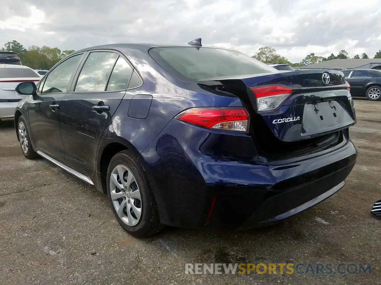 3 Photograph of a damaged car JTDEPRAE9LJ042780 TOYOTA COROLLA 2020