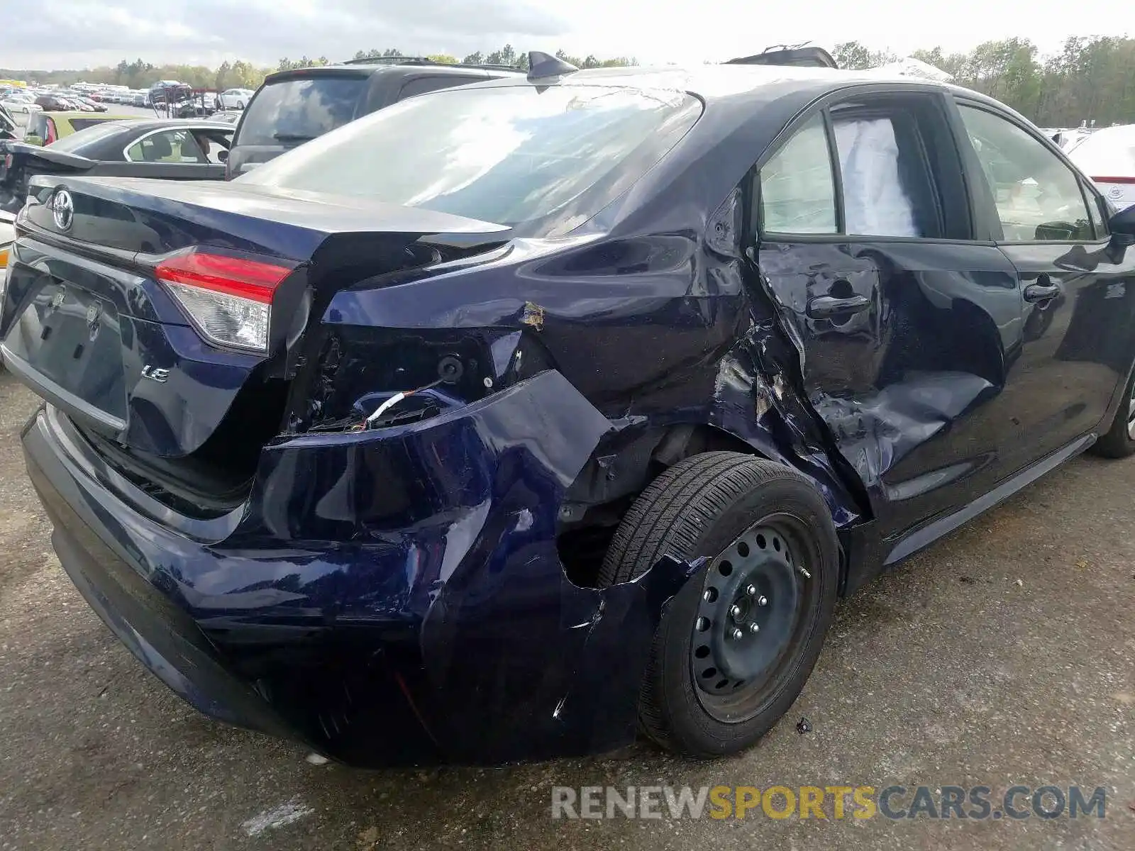 9 Photograph of a damaged car JTDEPRAE9LJ042780 TOYOTA COROLLA 2020